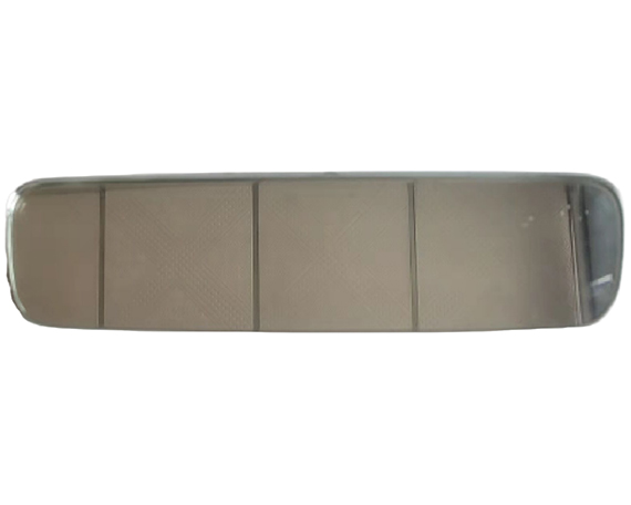 Inside prismatic mirror glass