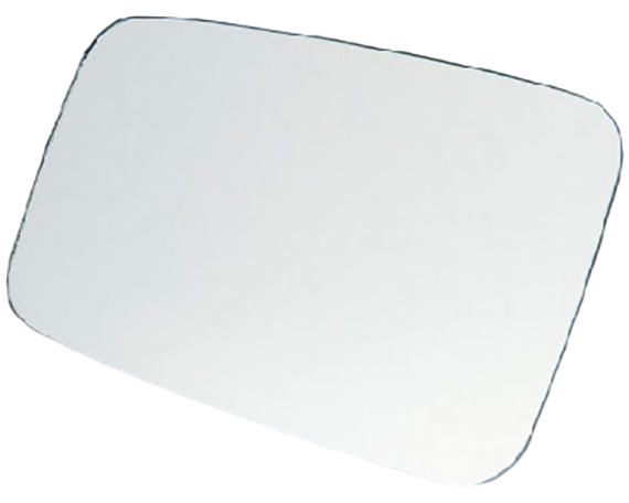 Chamferring mirror glass