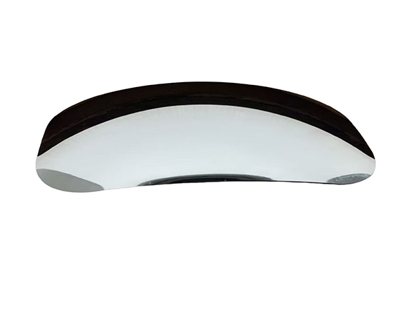 Mirror glass material calottes plate sheet