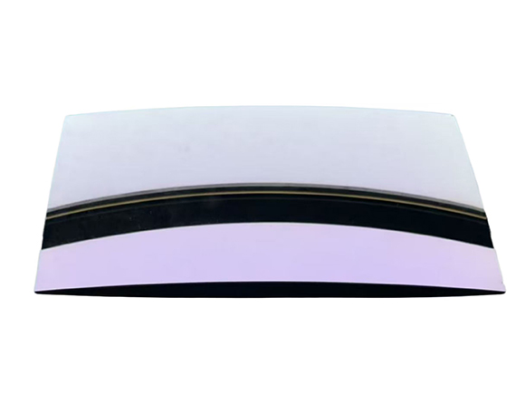 Mirror glass material calottes plate sheet