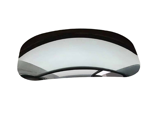 Mirror glass material calottes plate sheet